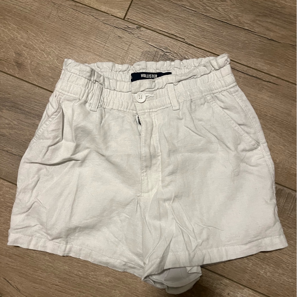 Holister linen shorts size xs